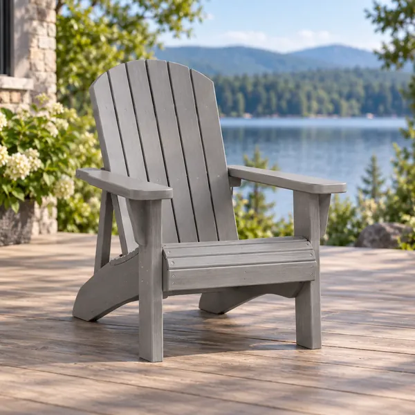 The Classic Muskoka Chair in Harbour Grey