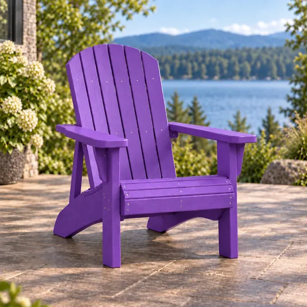 The Classic Muskoka Chair in Purple