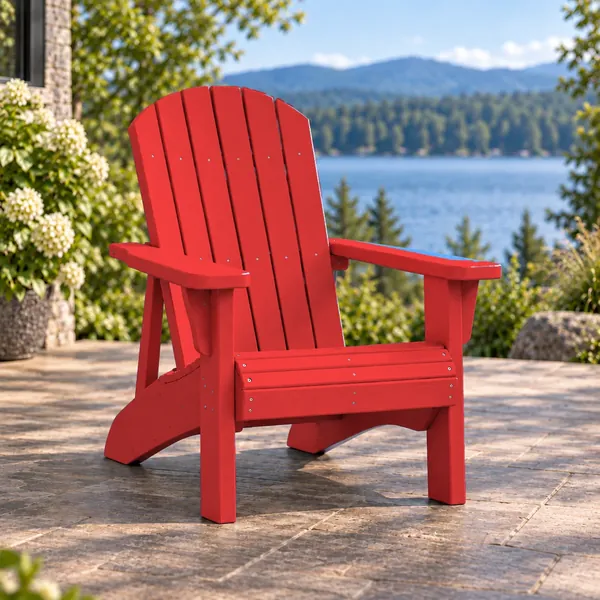 The Classic Muskoka Chair in Red