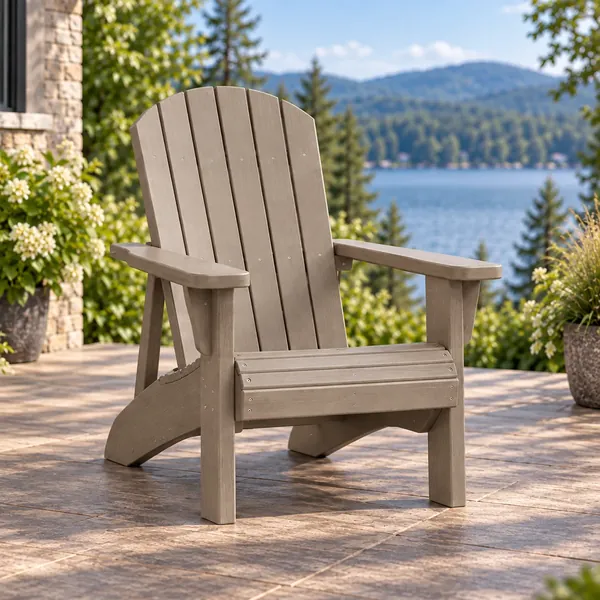 The Classic Muskoka Chair in Taupe