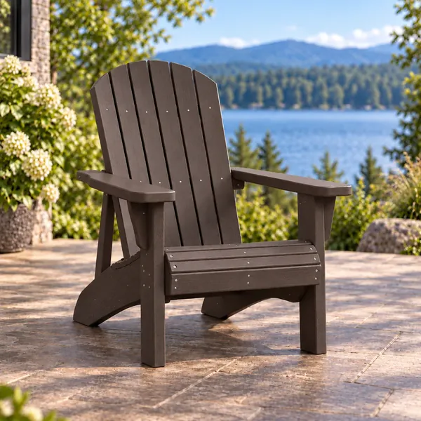 The Classic Muskoka Chair in Walnut