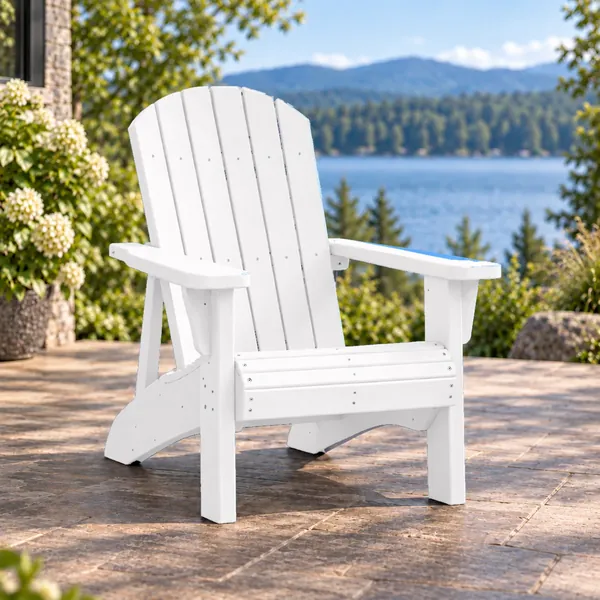 The Classic Muskoka Chair in White