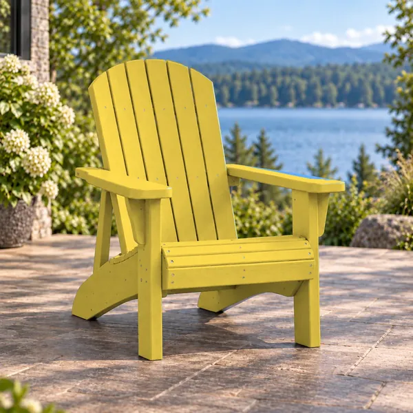 The Classic Muskoka Chair in Yellow
